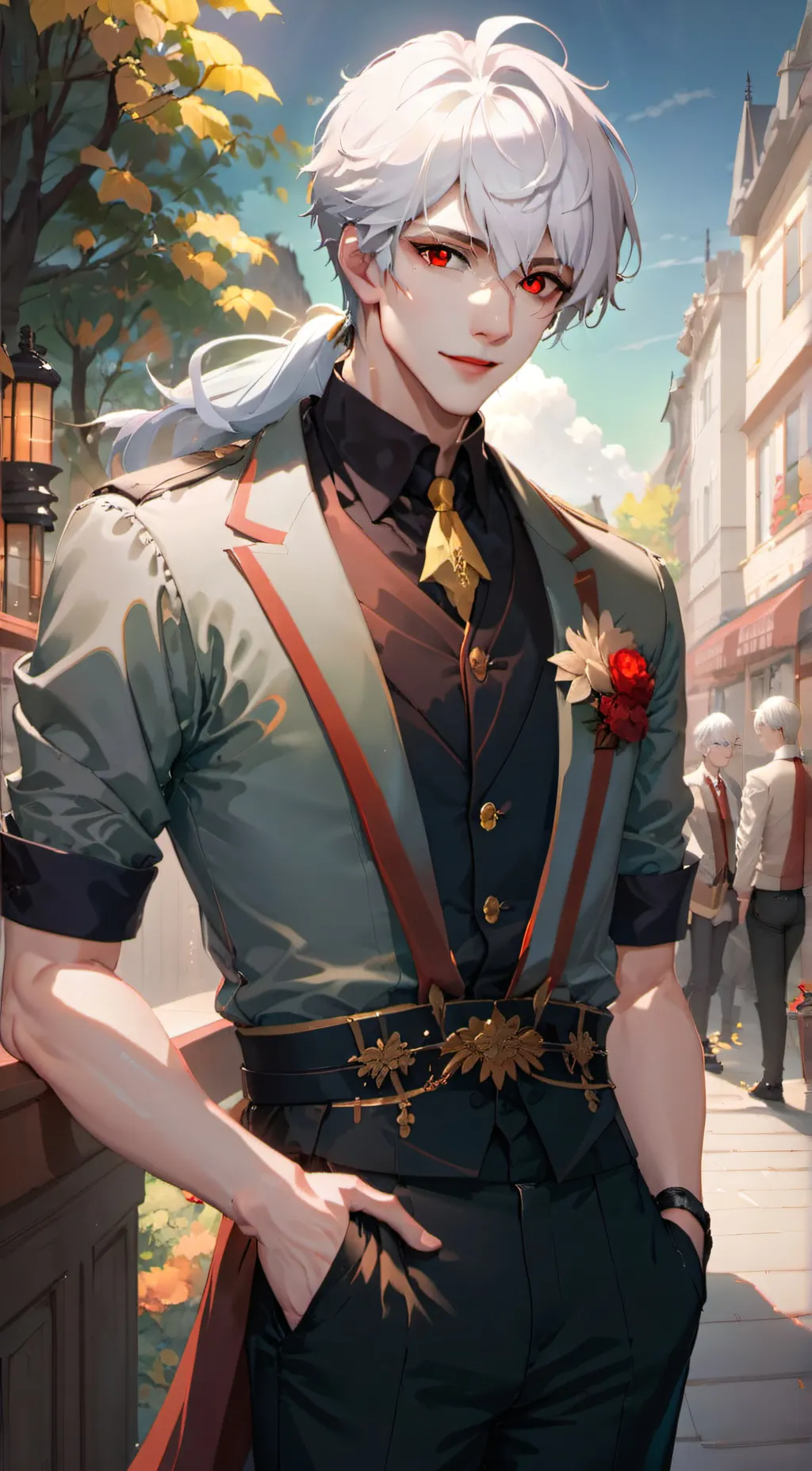 ai character: nathan background