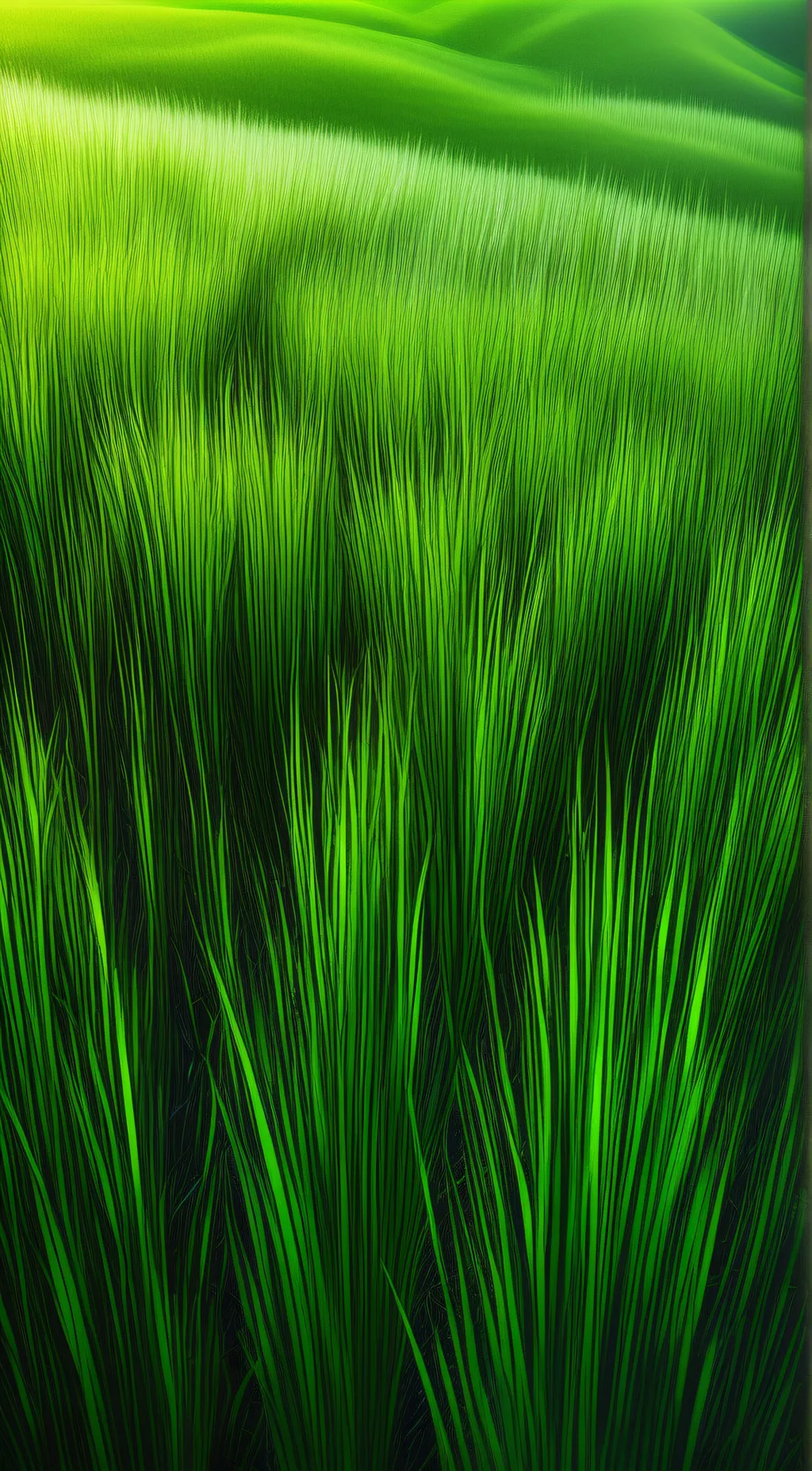 ai character: Grass background