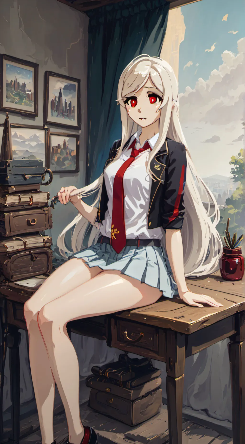 ai character: Alisha background