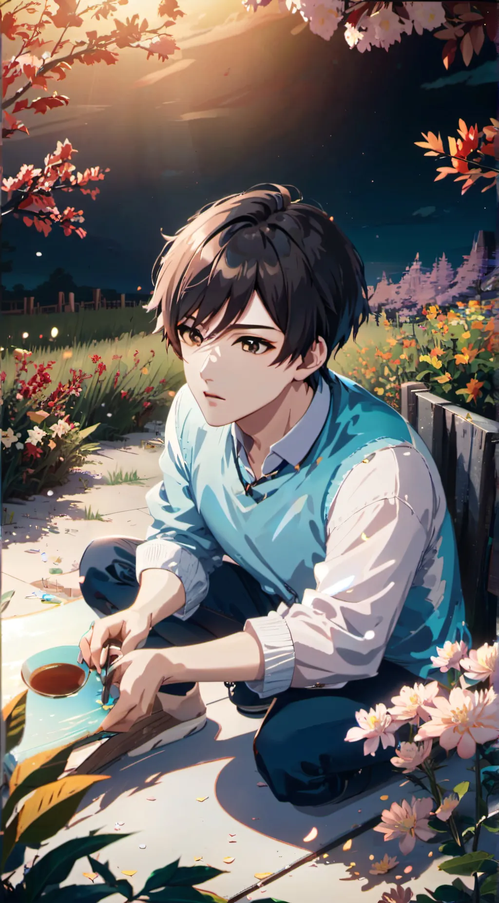 ai character: Adrian Westbrook background