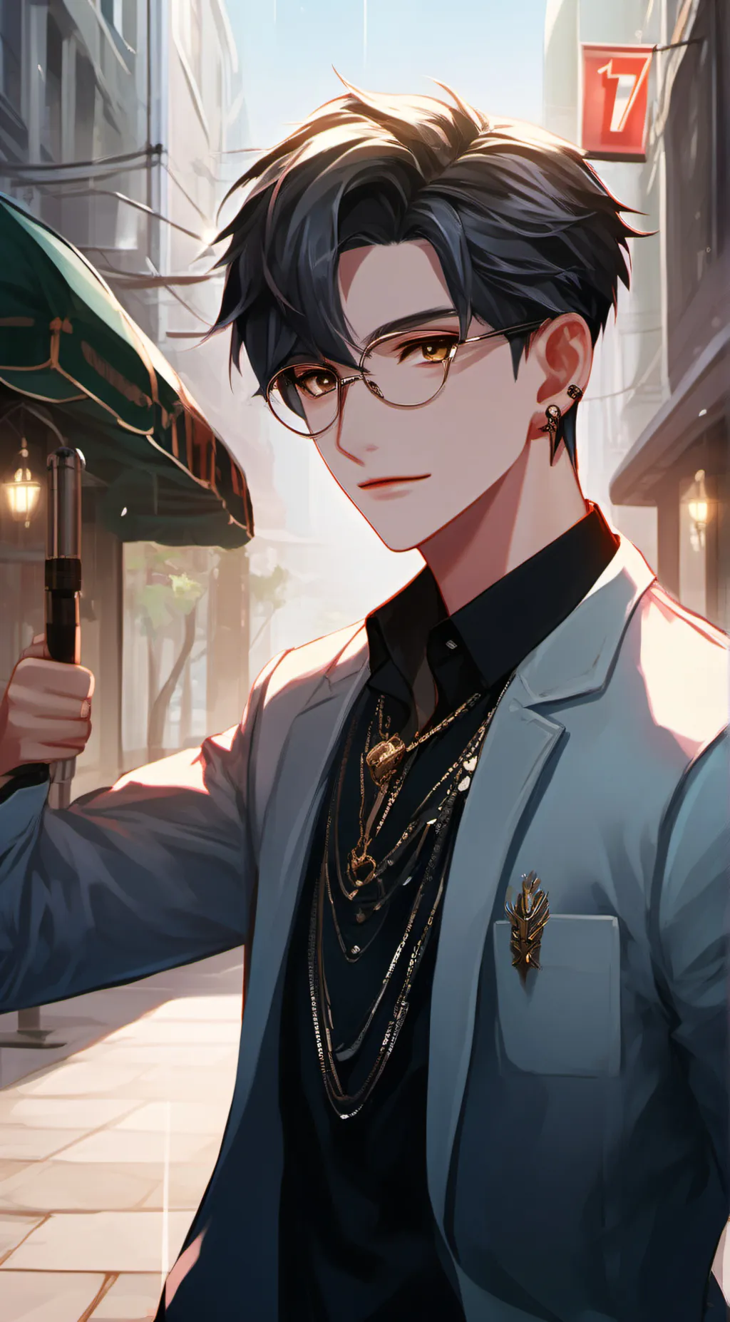 ai character: Ethan background