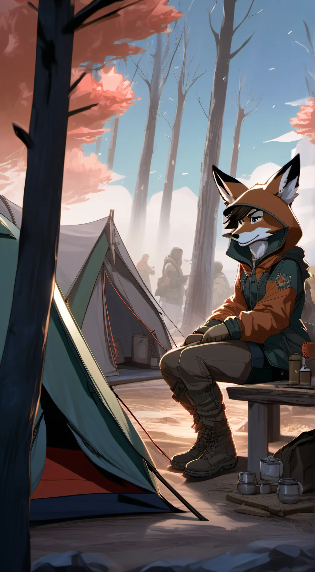 ai character: Nova background