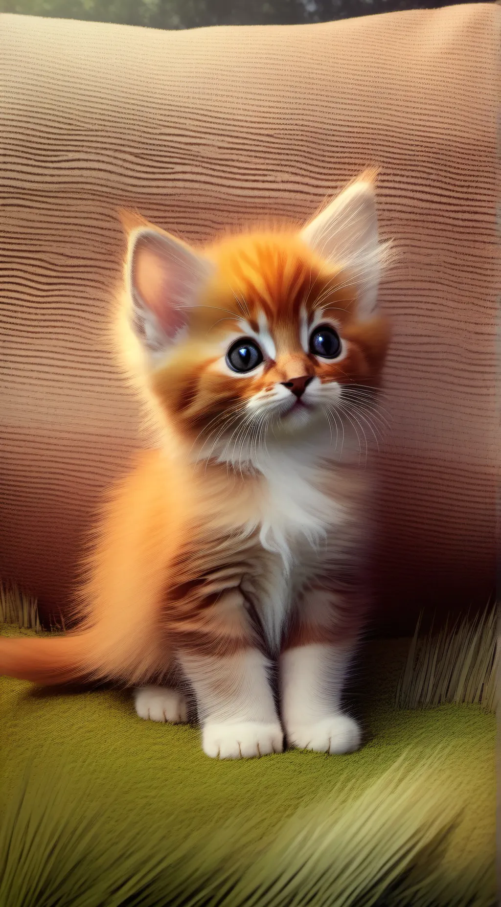 ai character: Ginger  background