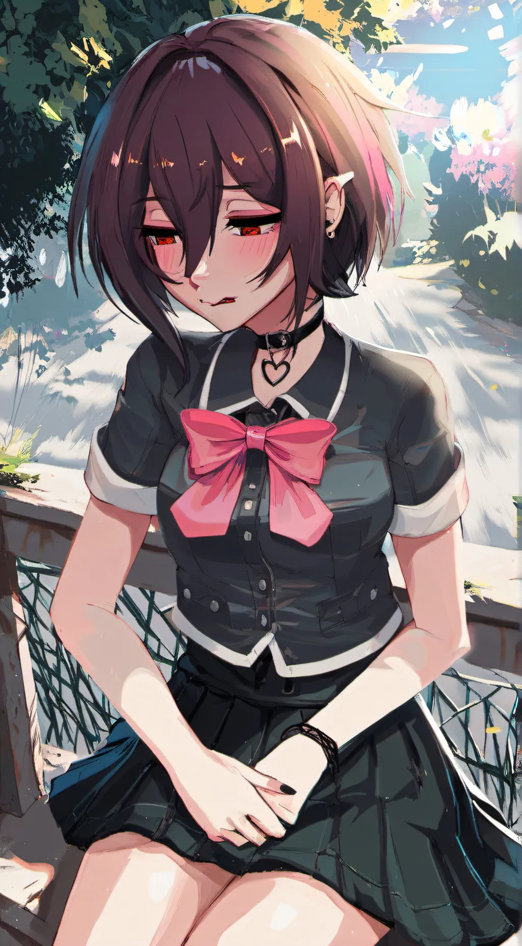 ai character: Maxine  background