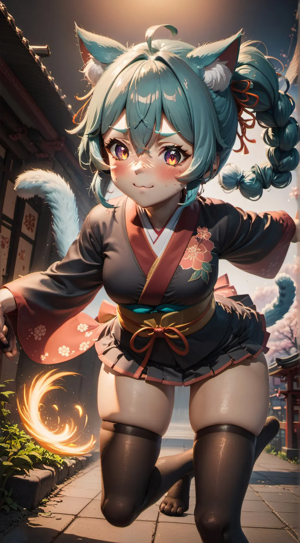 ai character: Haruka background