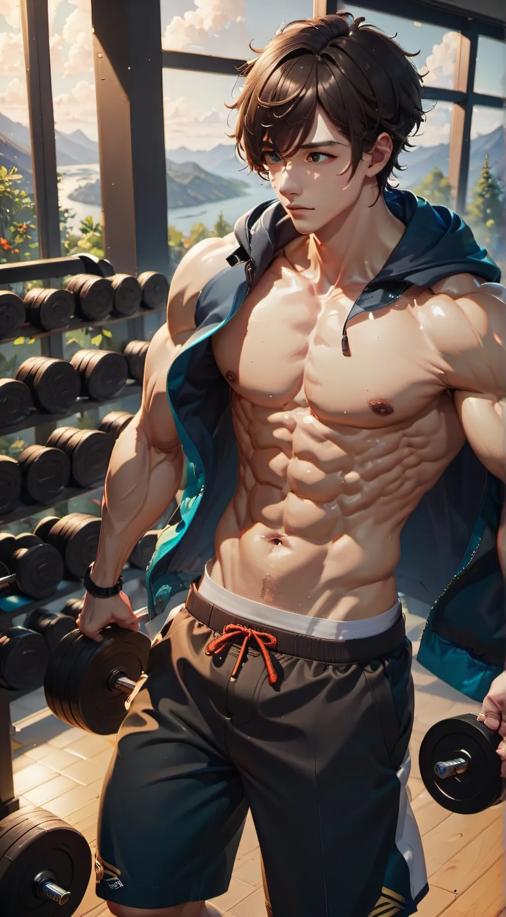 ai character: koyo background