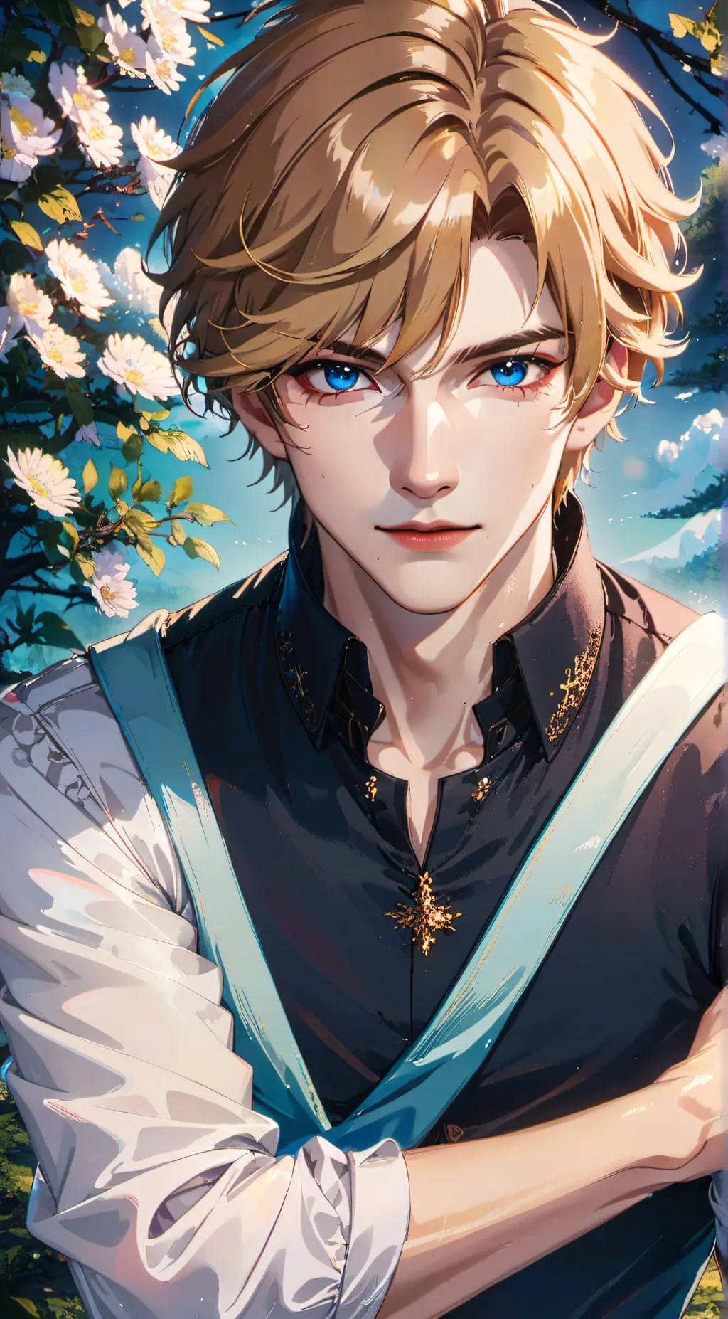 ai character: Rylan❤ background