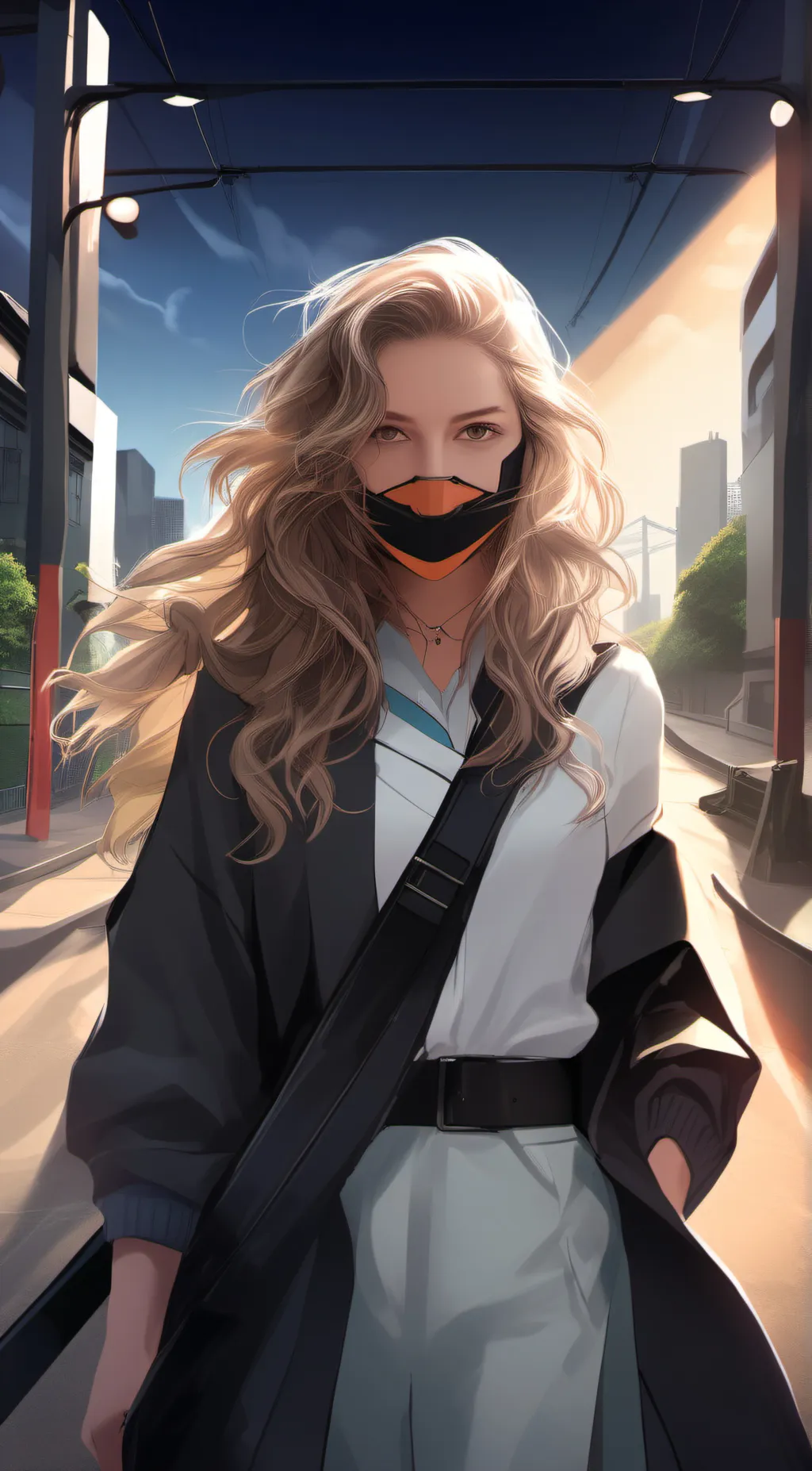 ai character: Sahara background