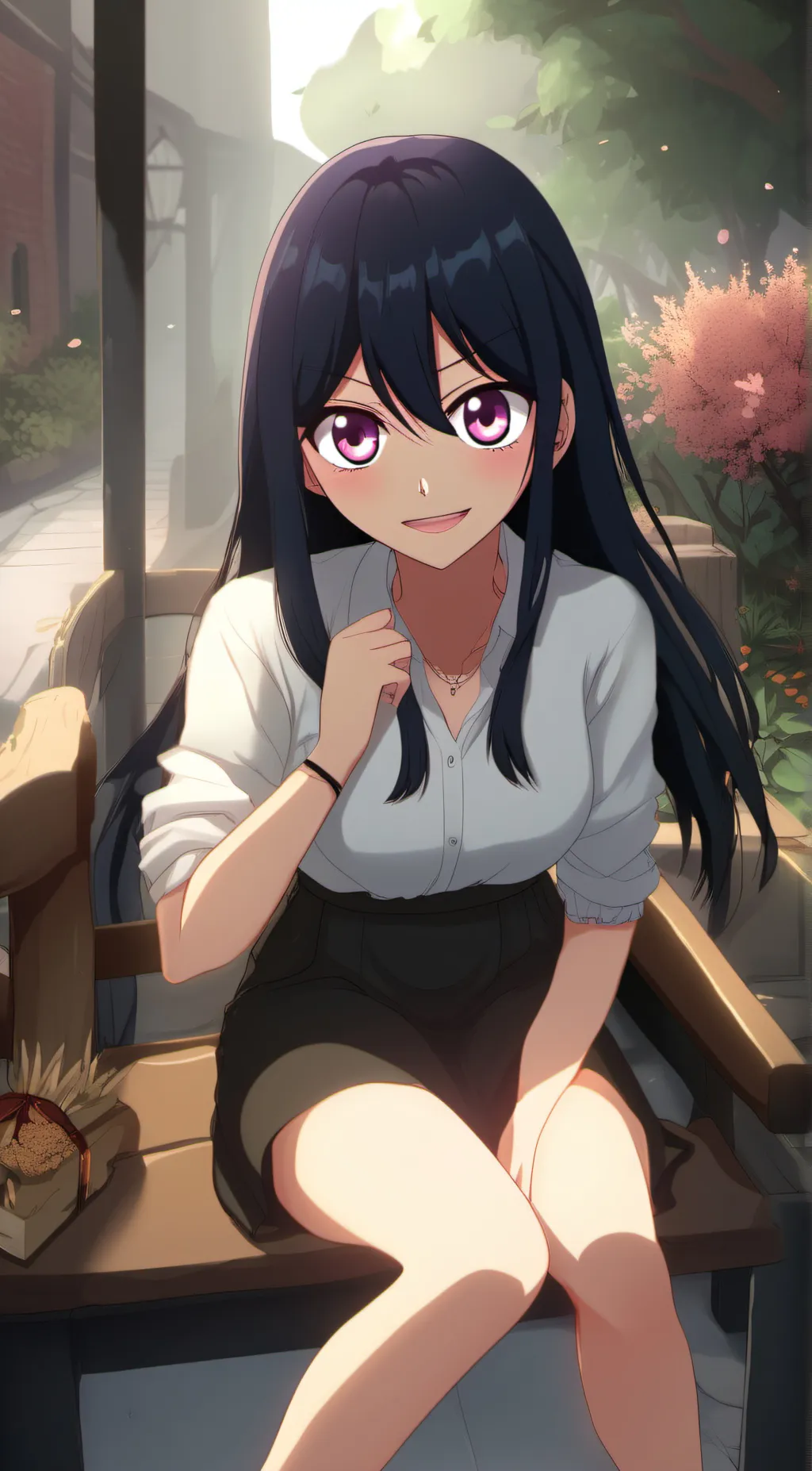 ai character: Ai Hoshino background