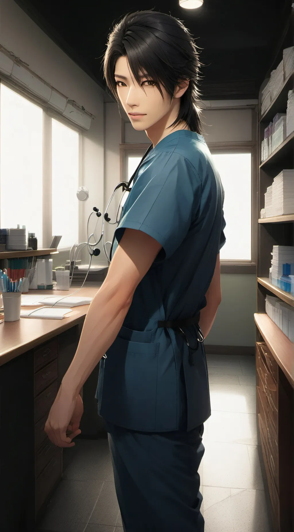 ai character: Alec Hyun background