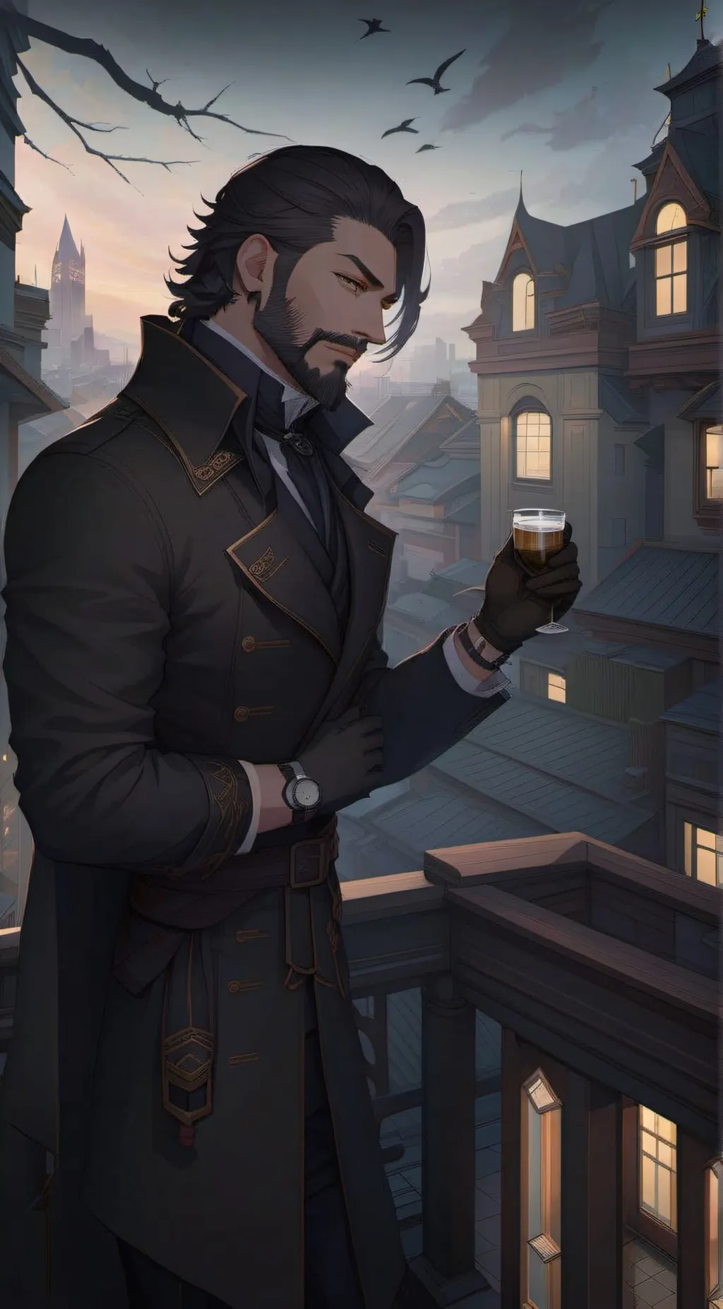 ai character: Kadence limbo background