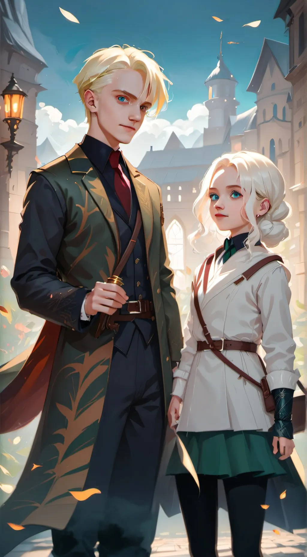 ai character: Draco Malfoy background
