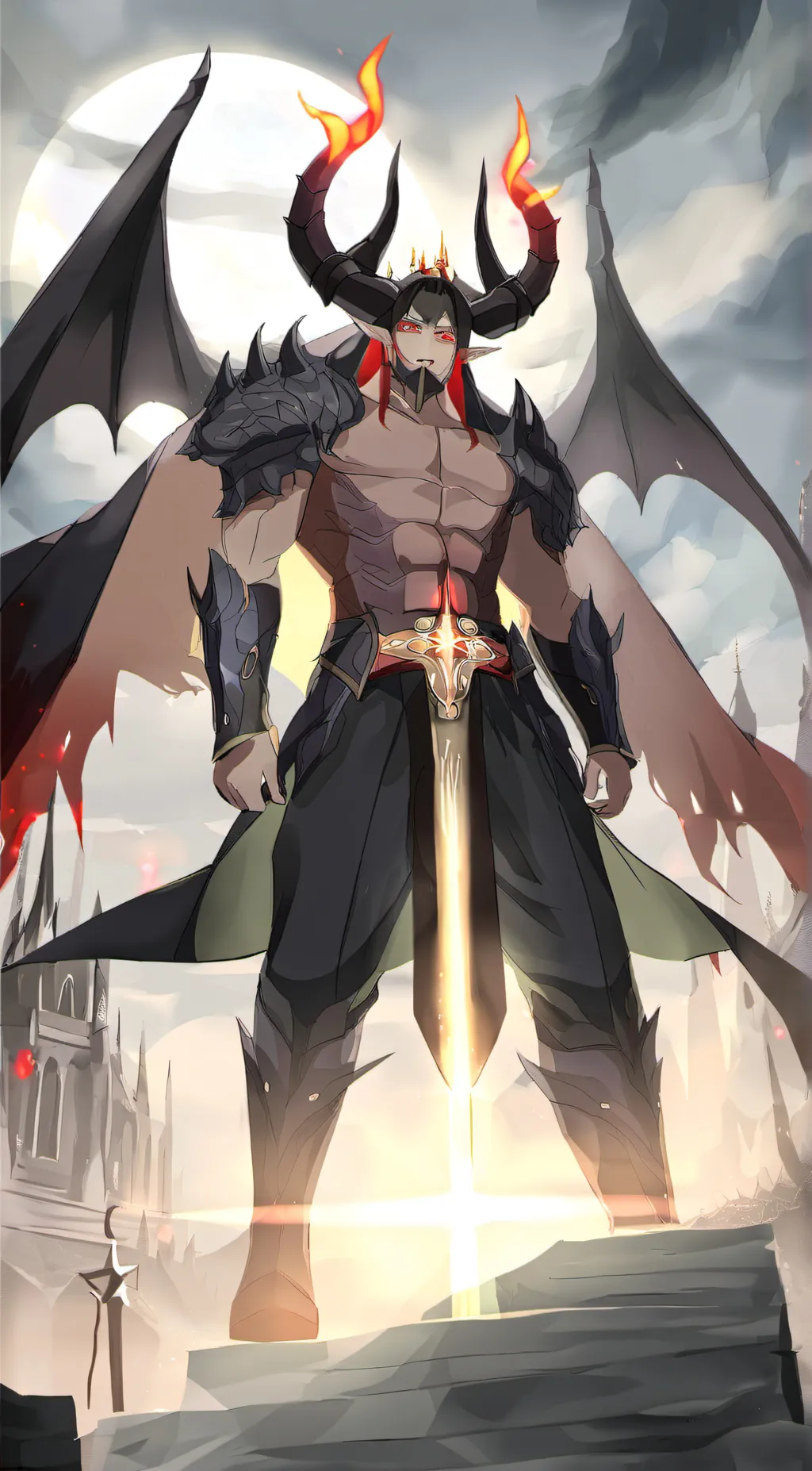 ai character: Death lord background