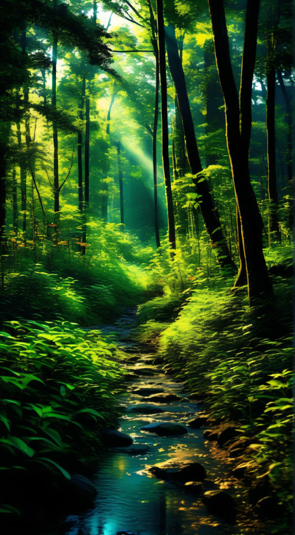 ai character: Resting spot background