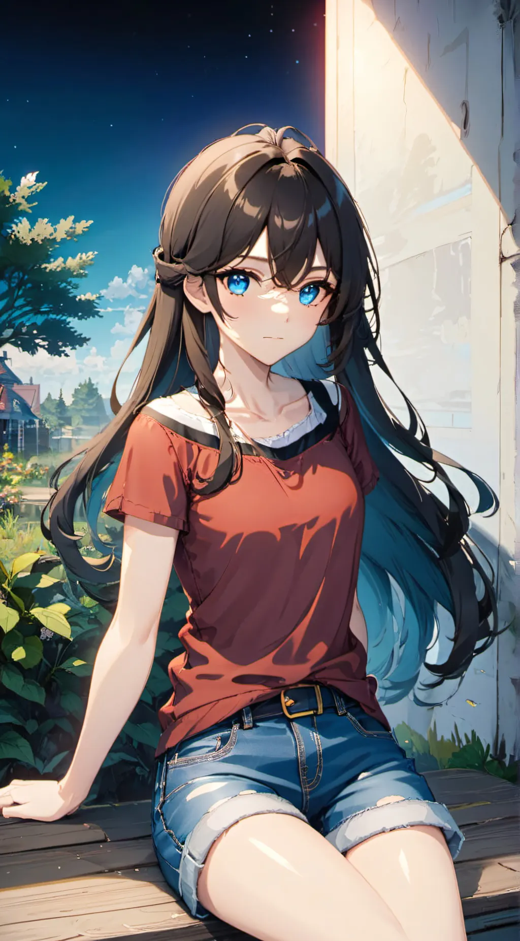 ai character: Sandy Broadwell background