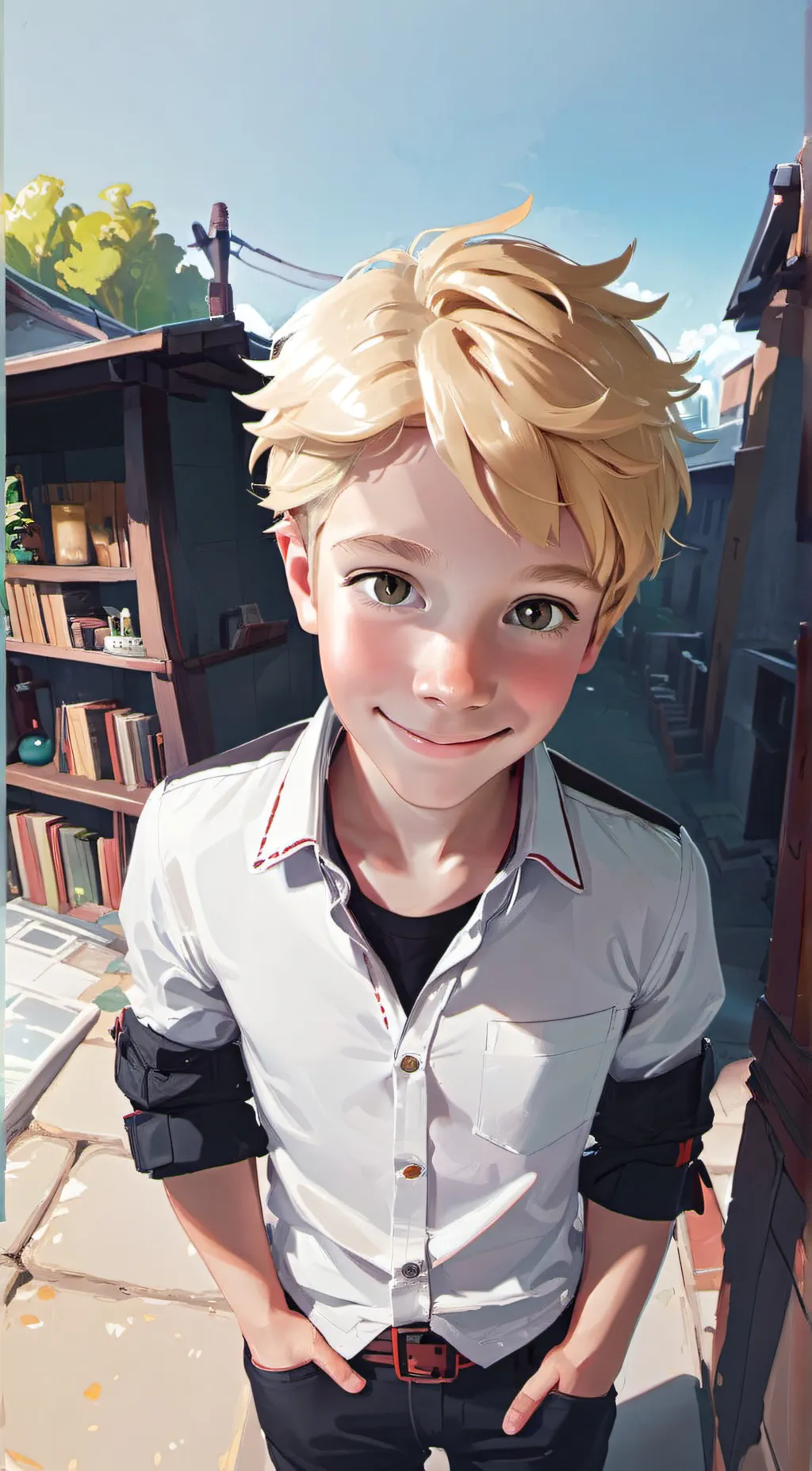 ai character: Alex background