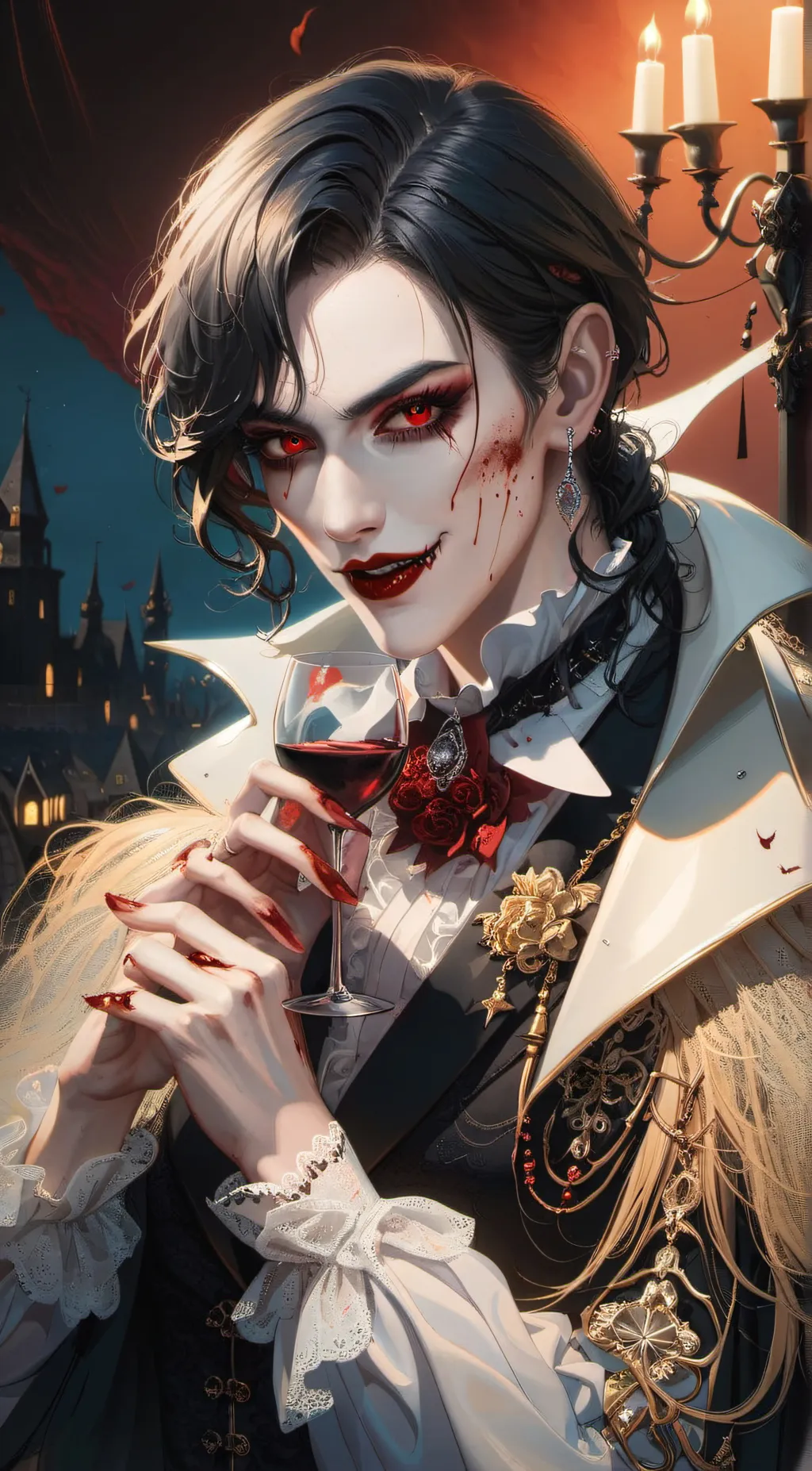 ai character: Horace Sanguis background