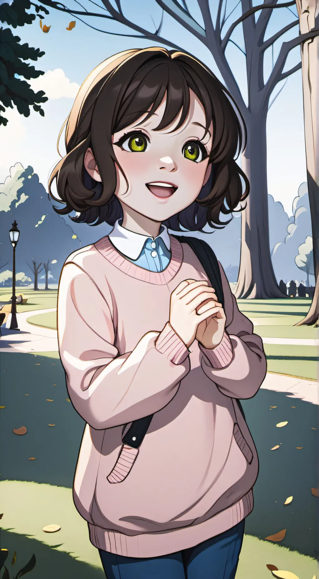 ai character: emily  forsyth background