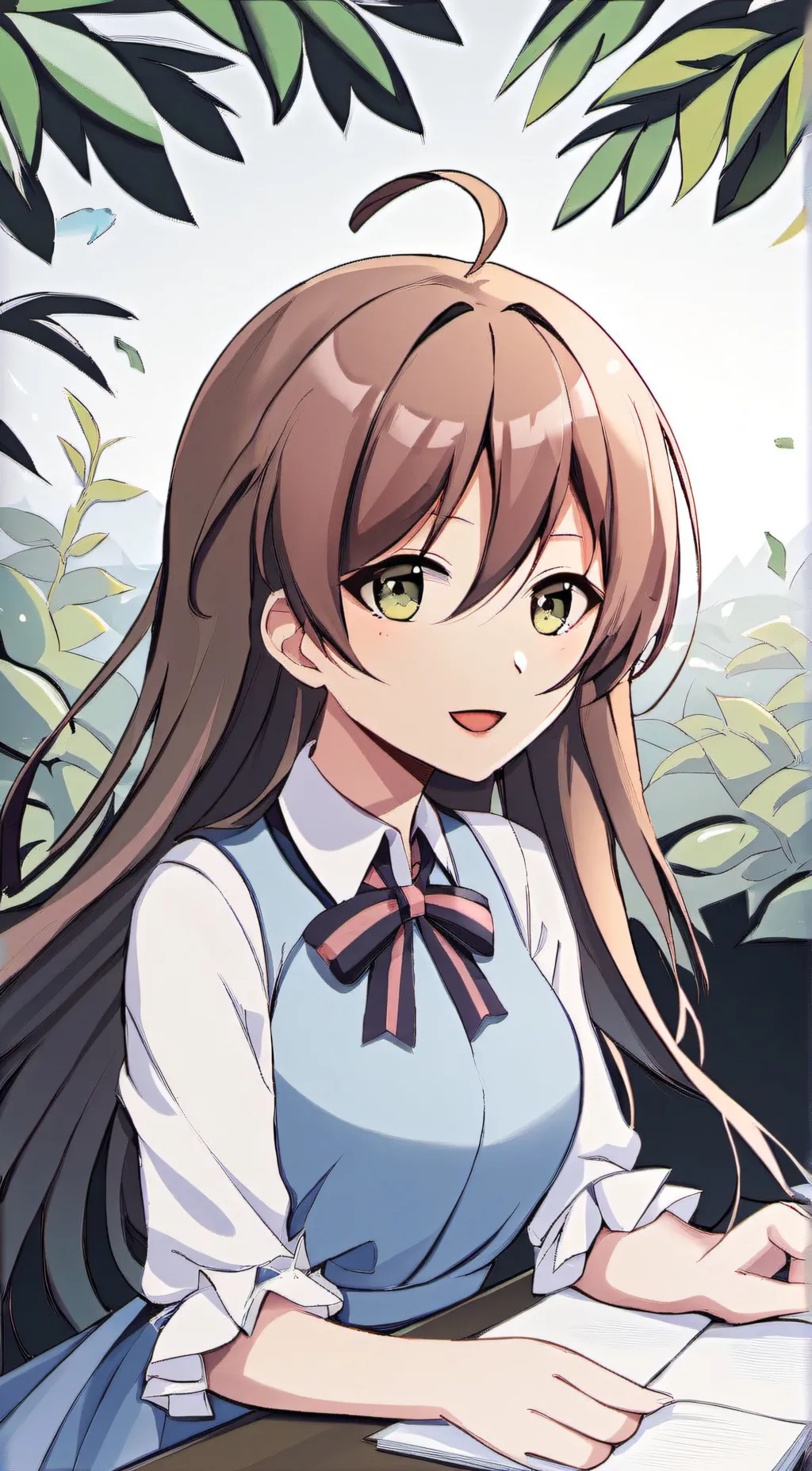 ai character: may background