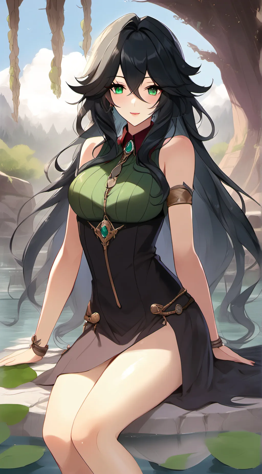 ai character: Mha background