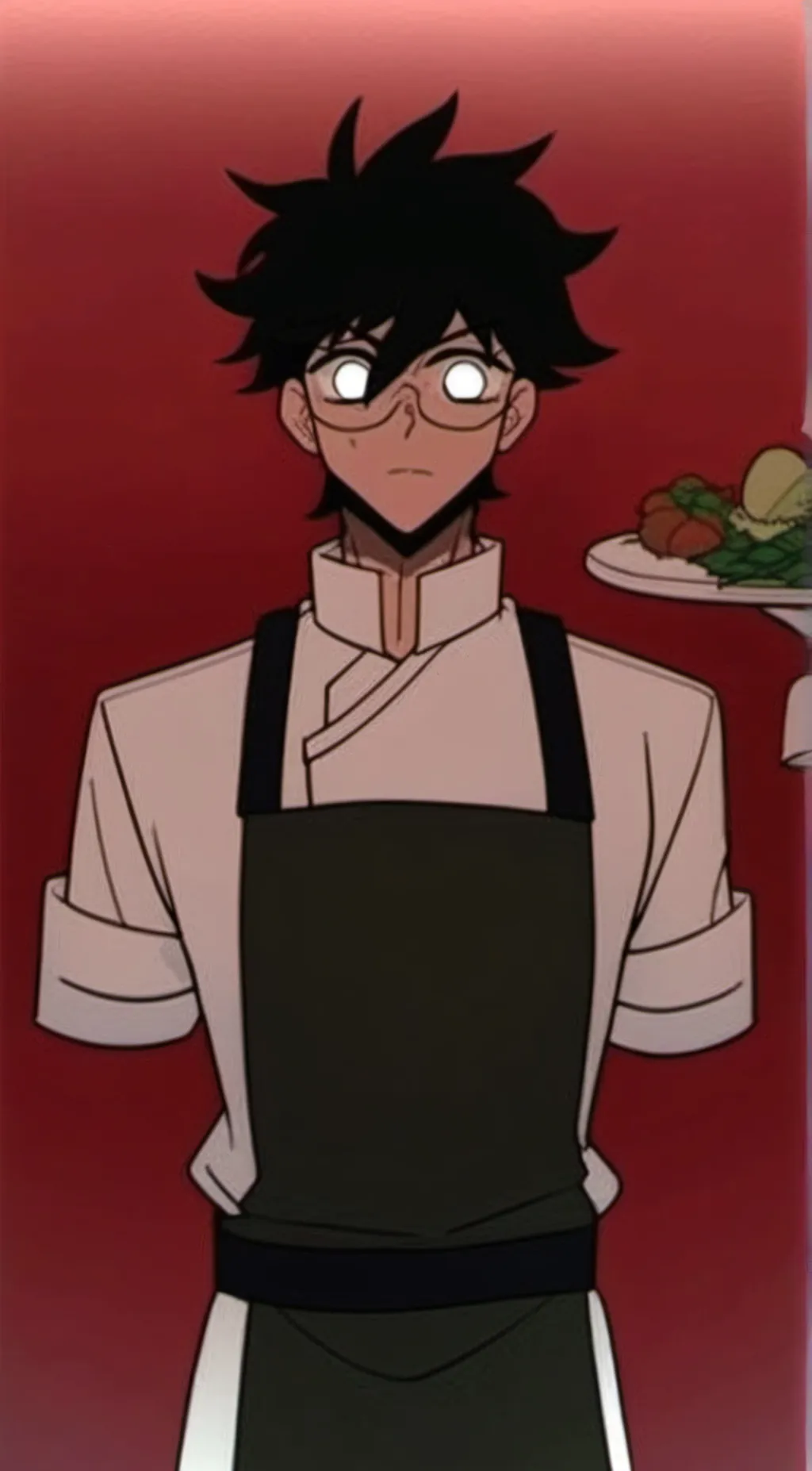 ai character: Chef David  background