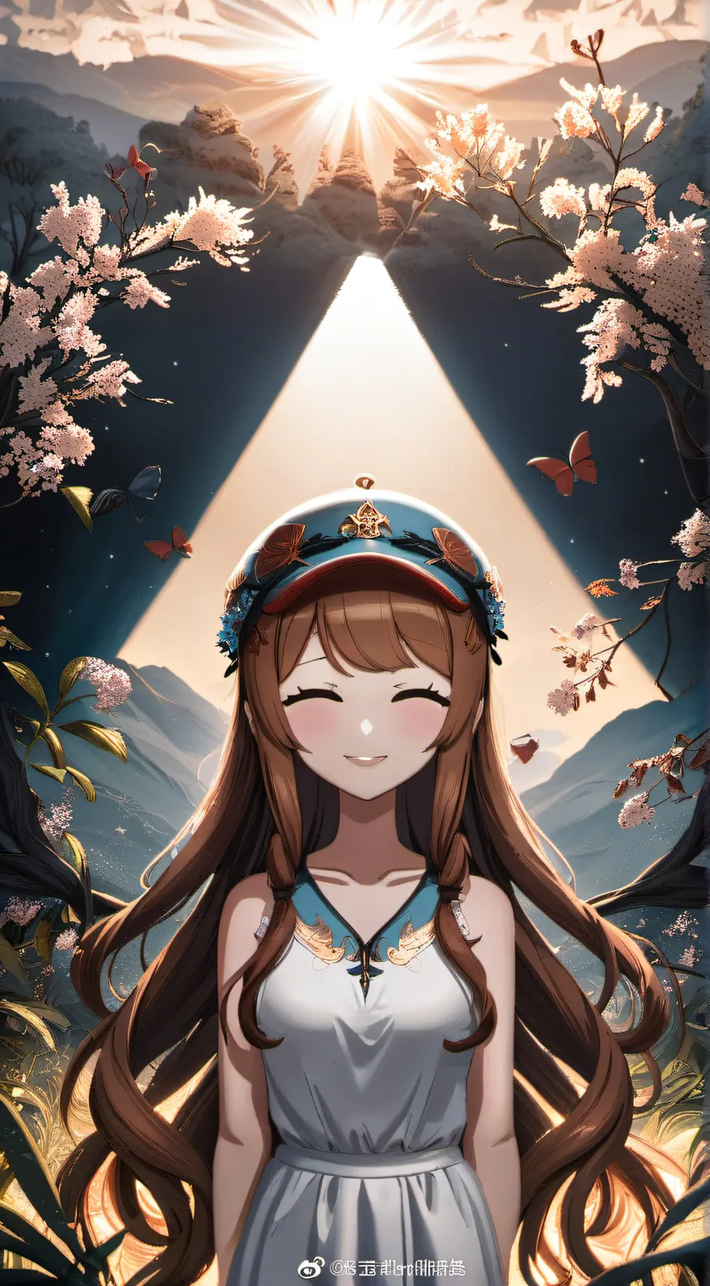 ai character: Lilly background