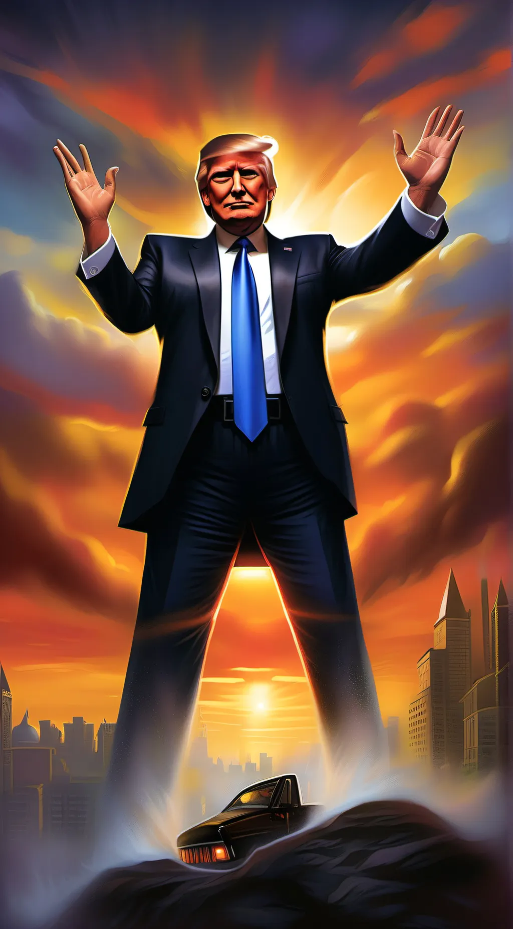 ai character: Donald Trump background