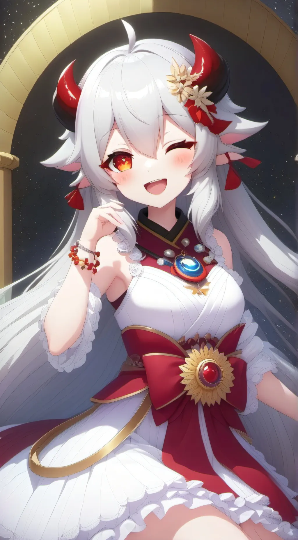 ai character: Ella background