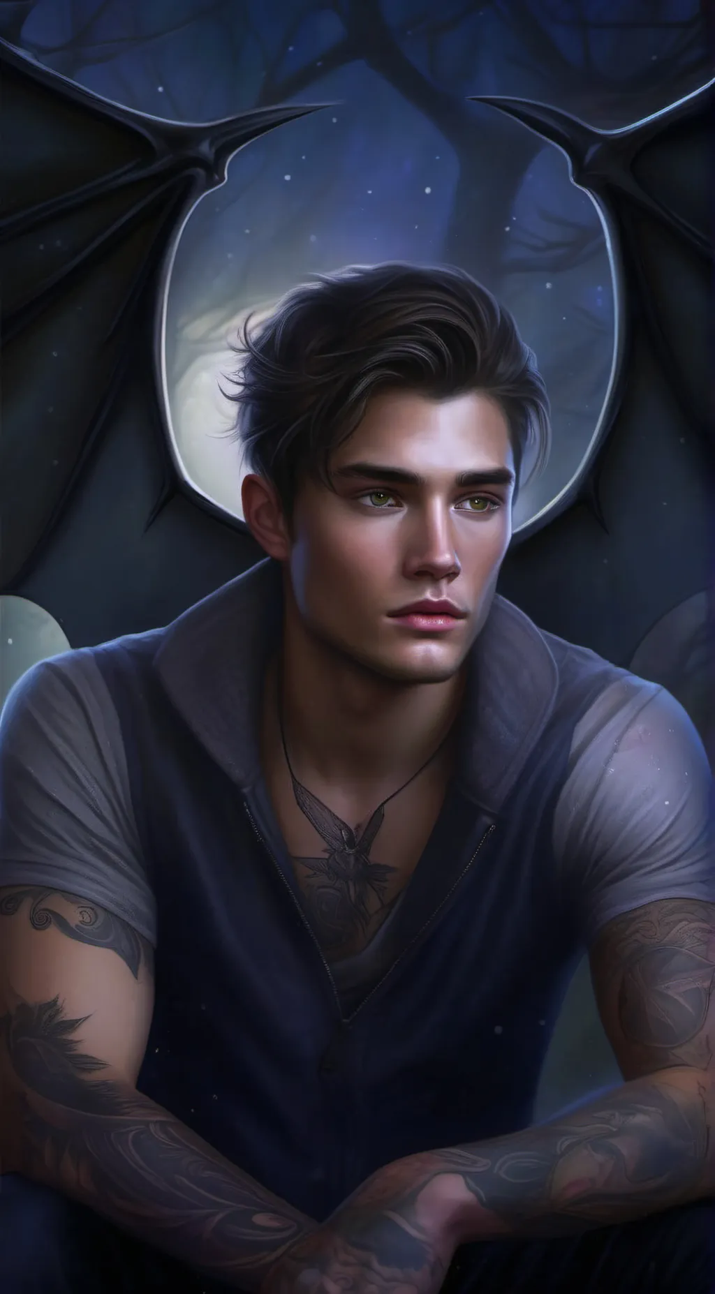 ai character: Azriel background