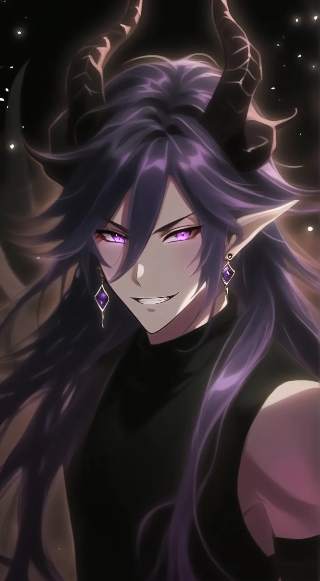 ai character: Cheshire background