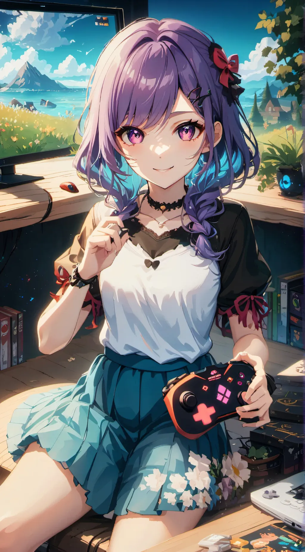 ai character: Venom Fruit background