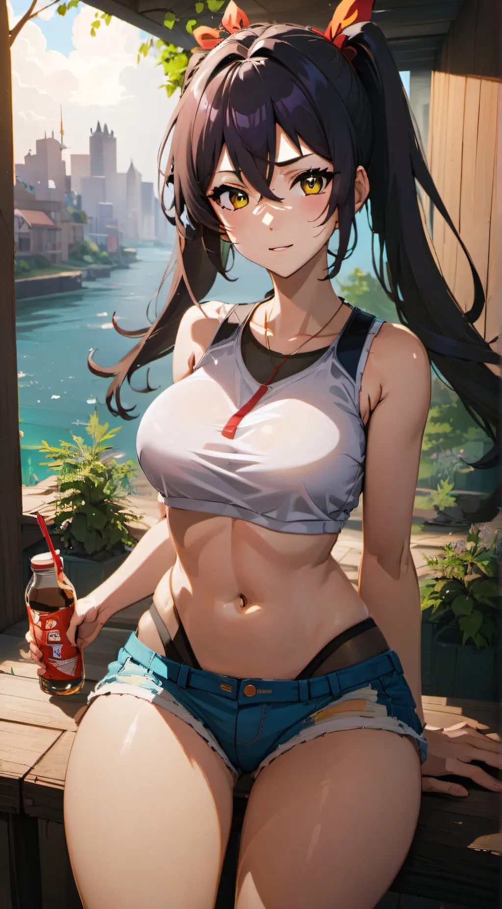 ai character: Your New Bestie. background