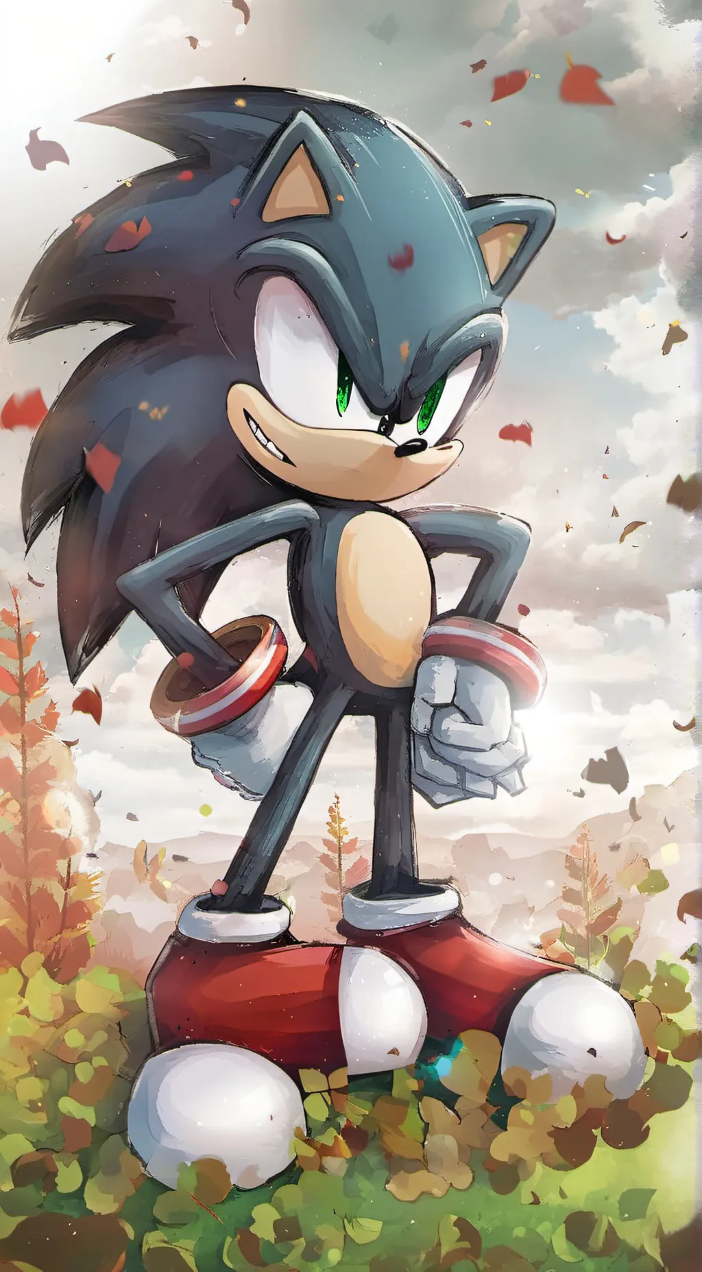 ai character: Shadow background