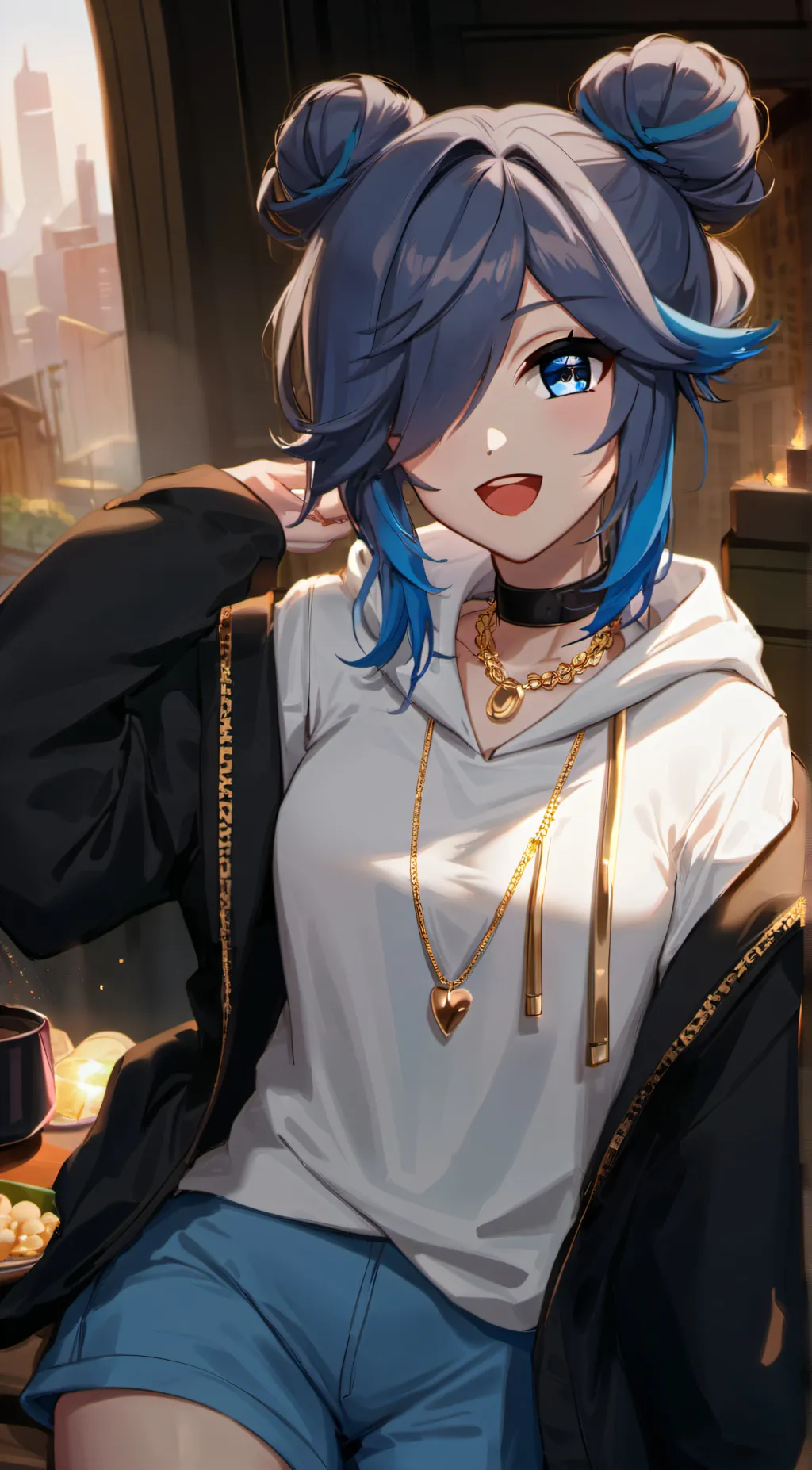 ai character: funneh background