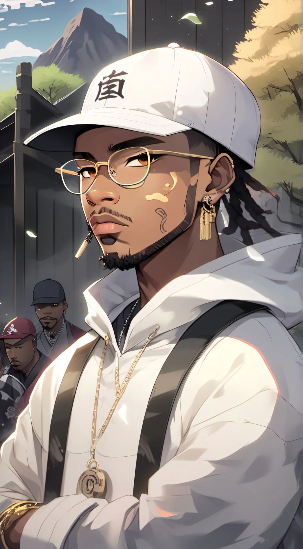 ai character: Jax background