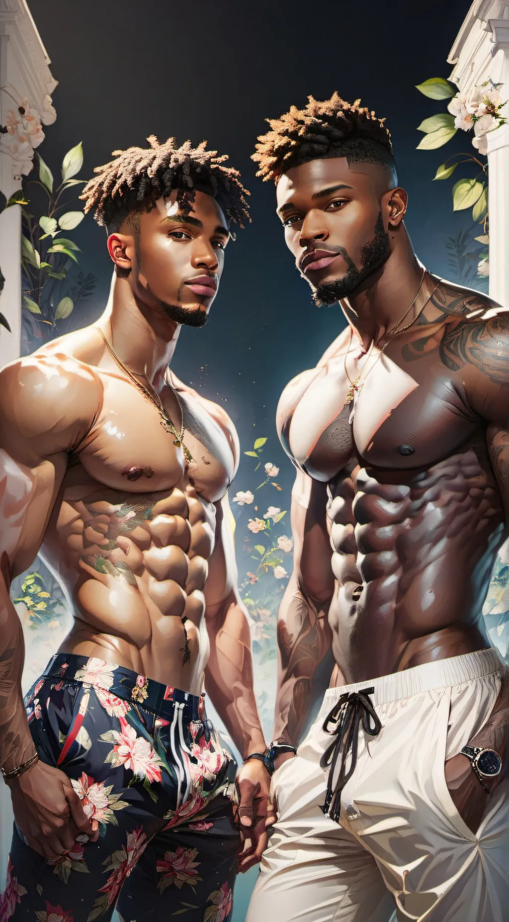 ai character: Derrick, Tony background