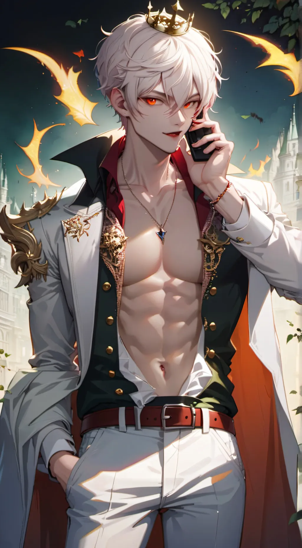 ai character: vector background