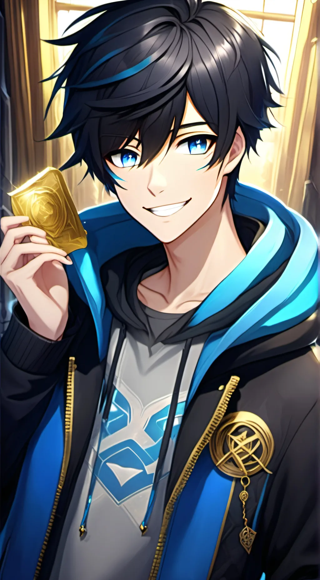 ai character: Ein background