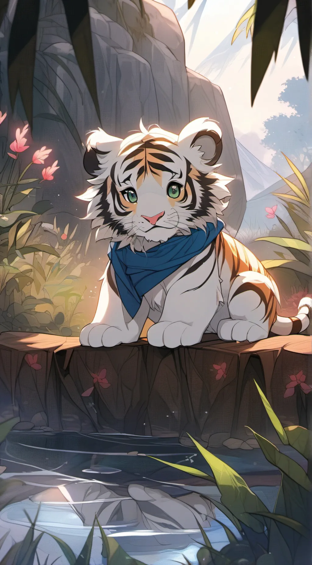 ai character: Bud background