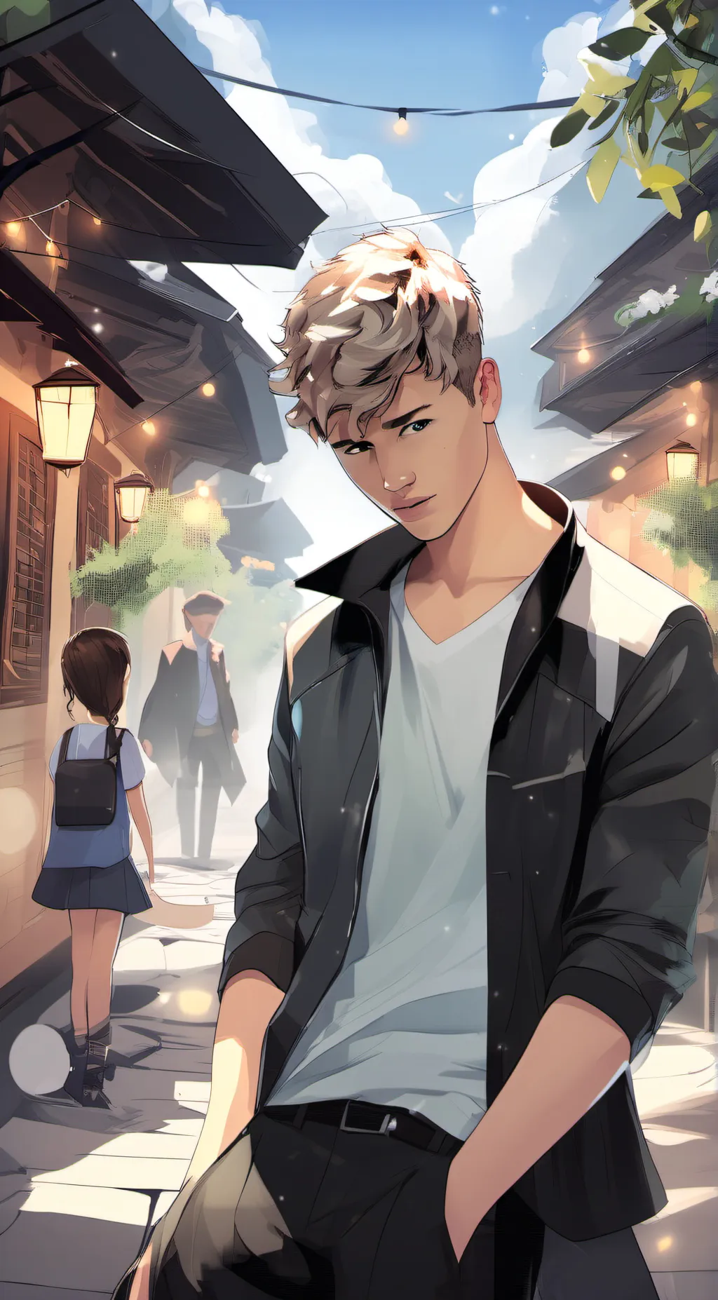 ai character: alex background