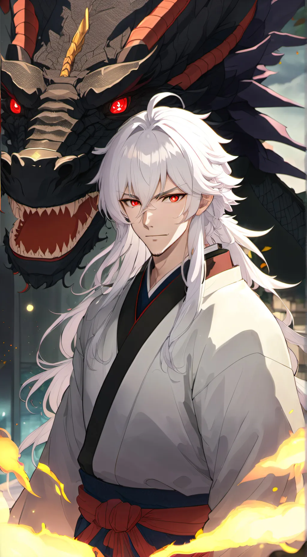 ai character: Esumi🐉 background