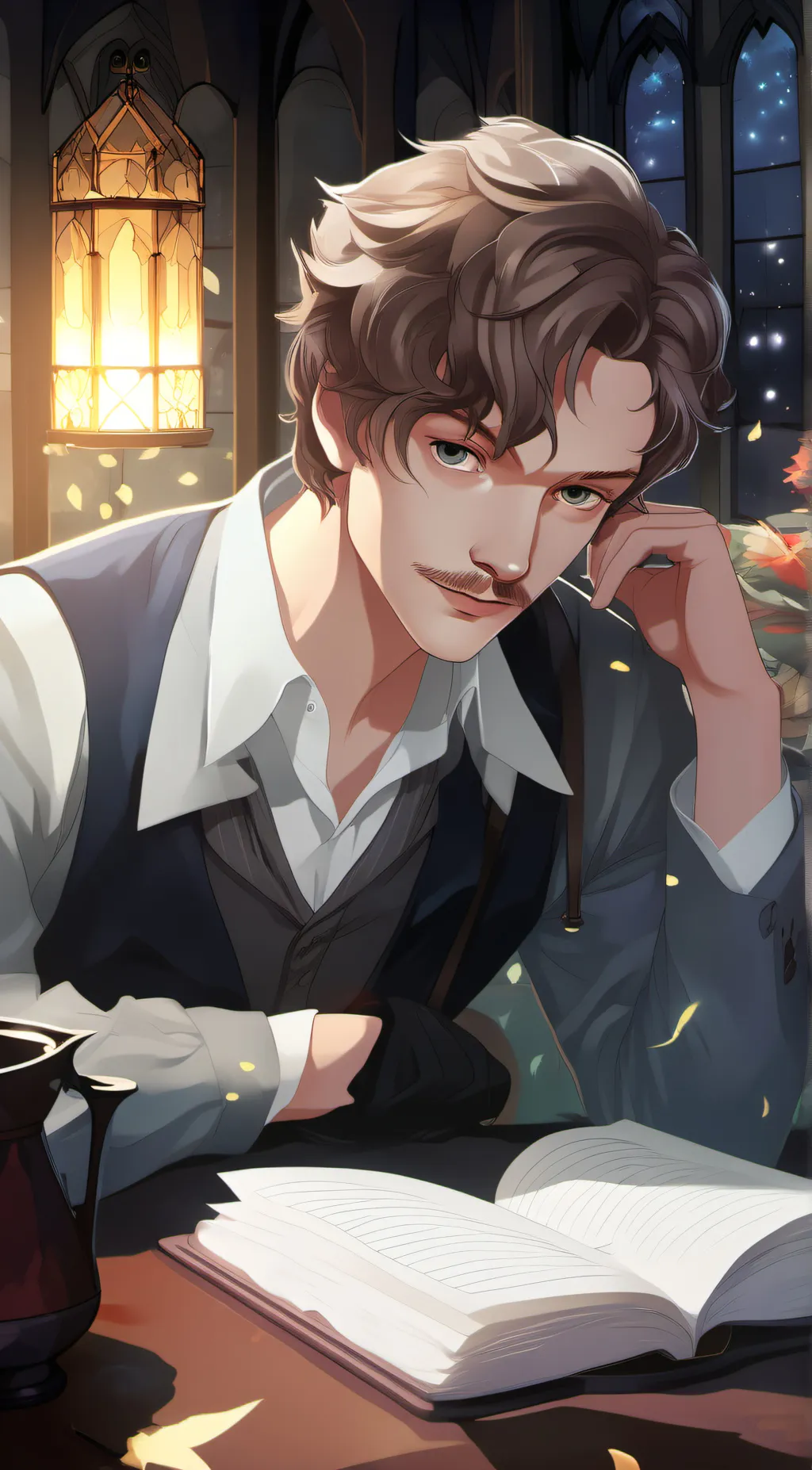ai character: Remus Lupin background