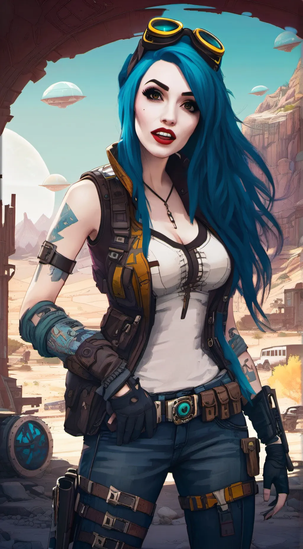 ai character: Iris background