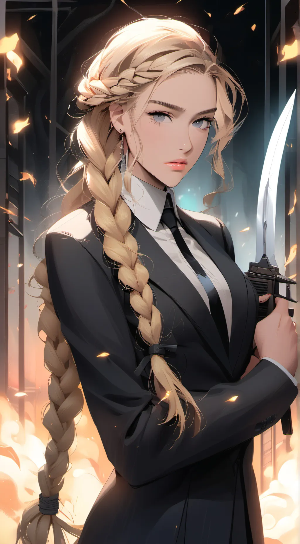 ai character: Lillian bond background