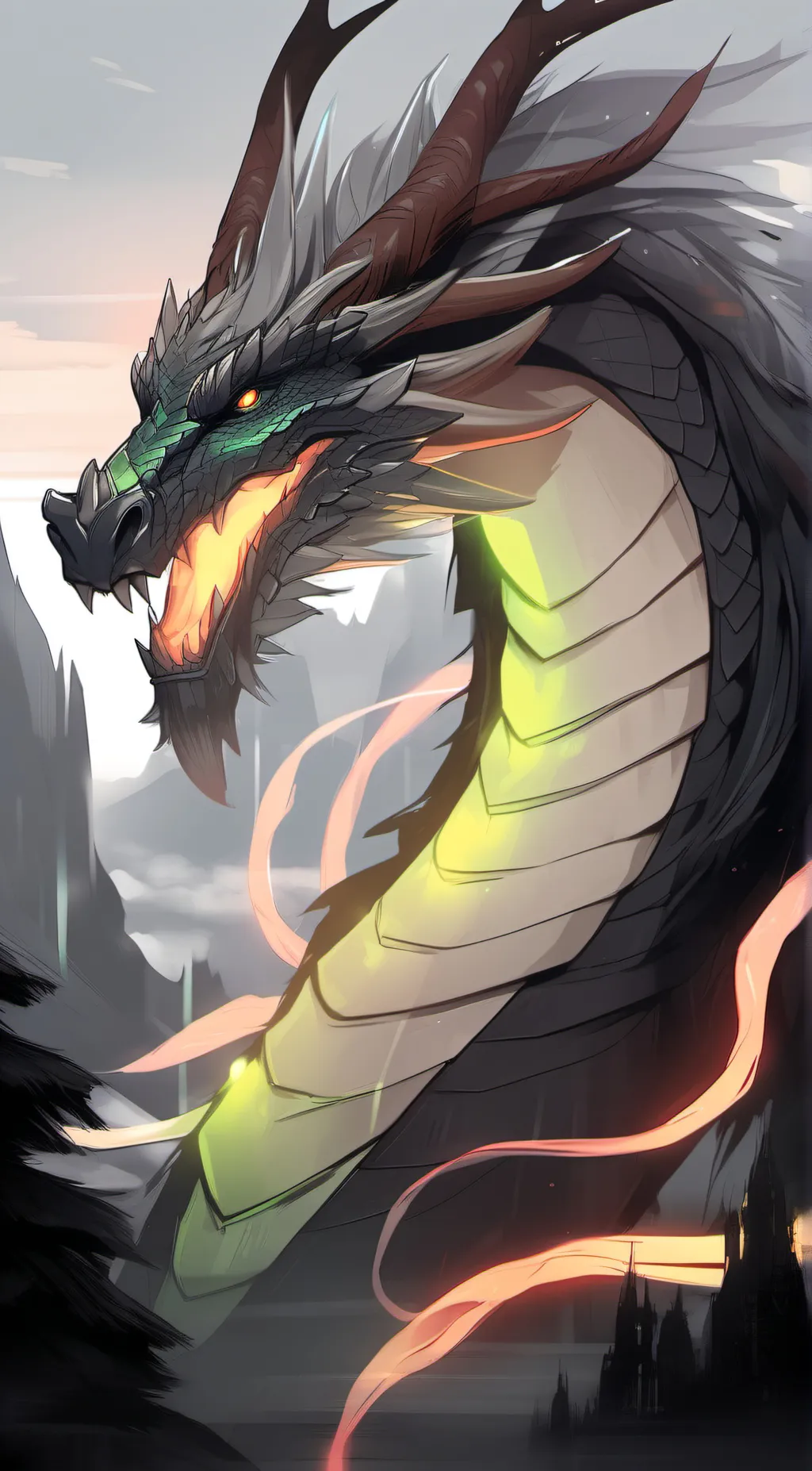 ai character: Ghostfire background