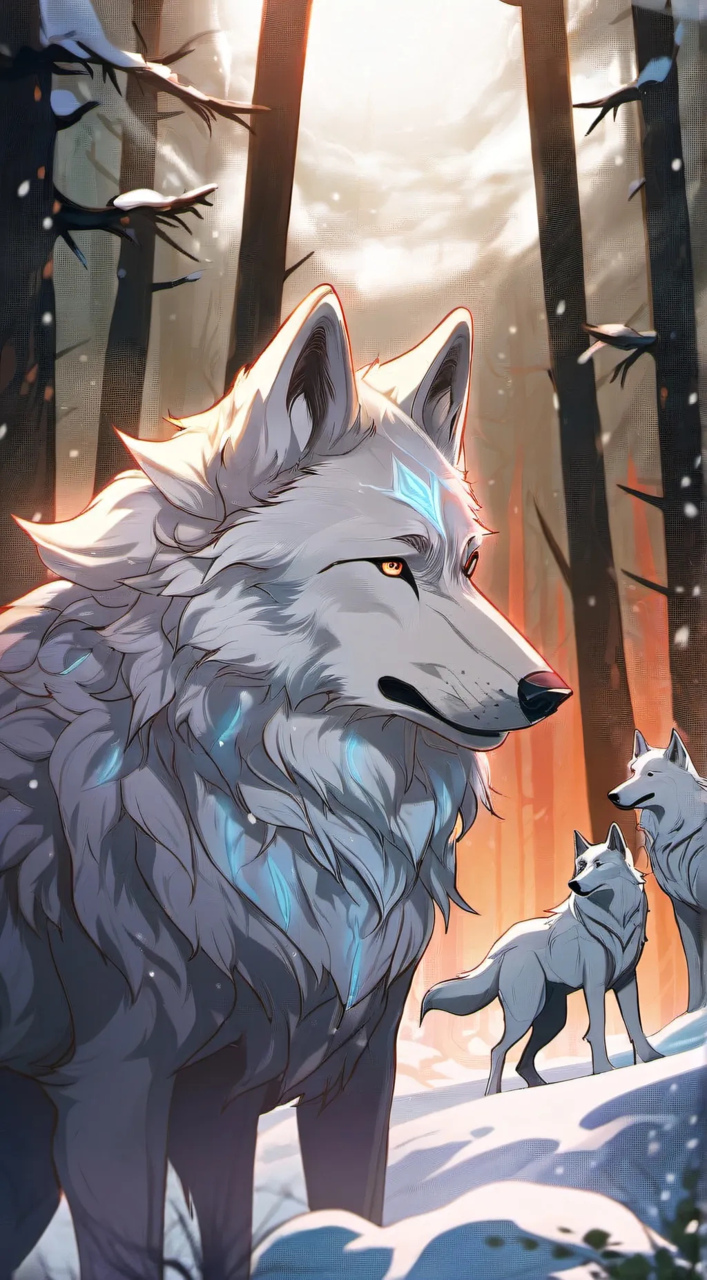 Talkie AI - Chat with Wolf god