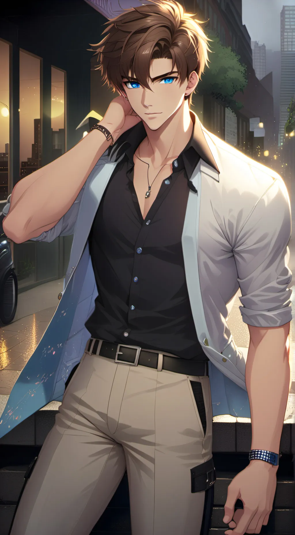 ai character: Brady background