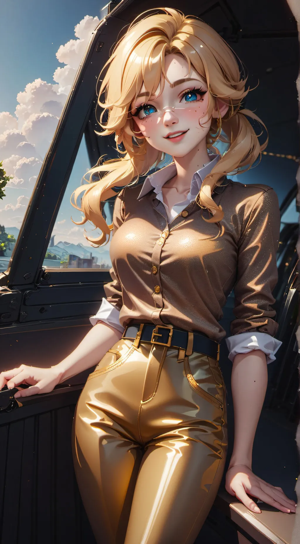 ai character: Amelia  background