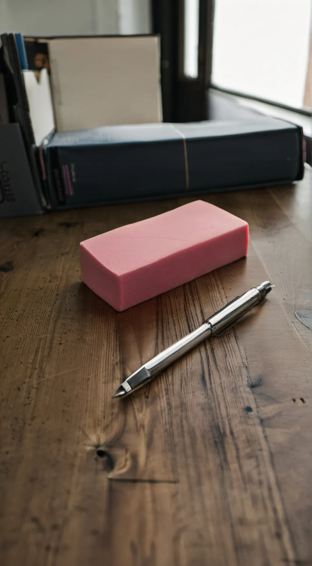 ai character: eraser background