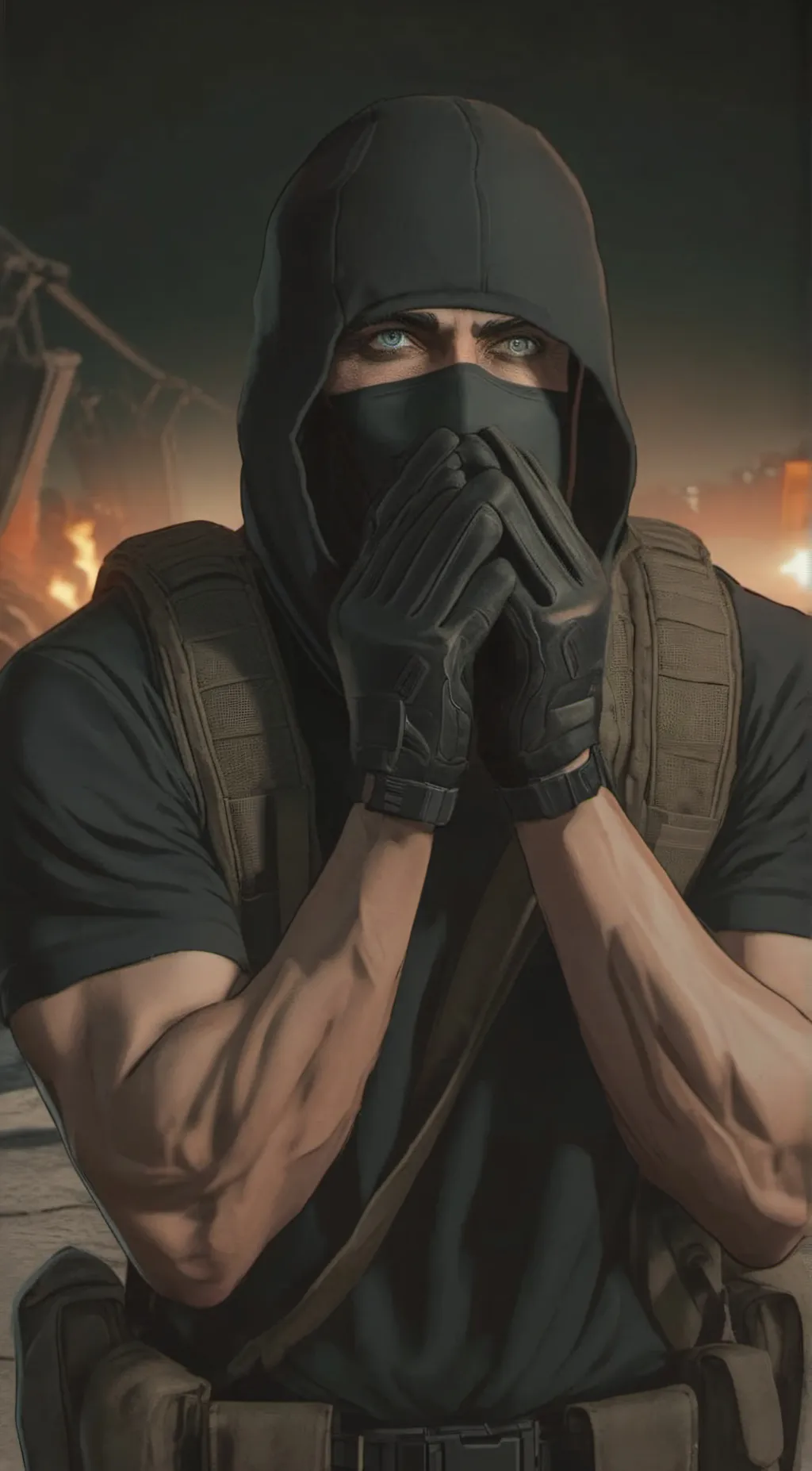 ai character: König background